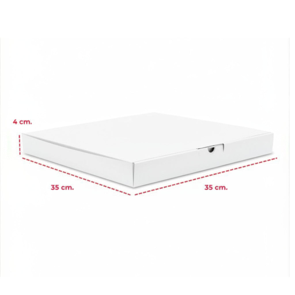 Cajas Para Pizza Blanco