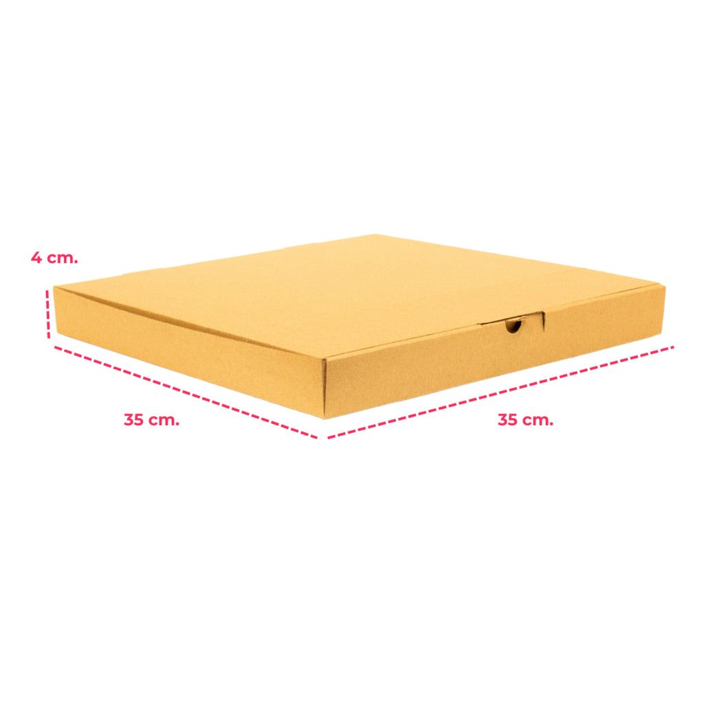 Caja Para Pizza Kraft