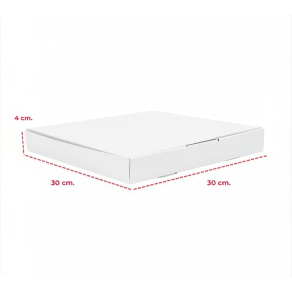 Cajas Para Pizza Blanco