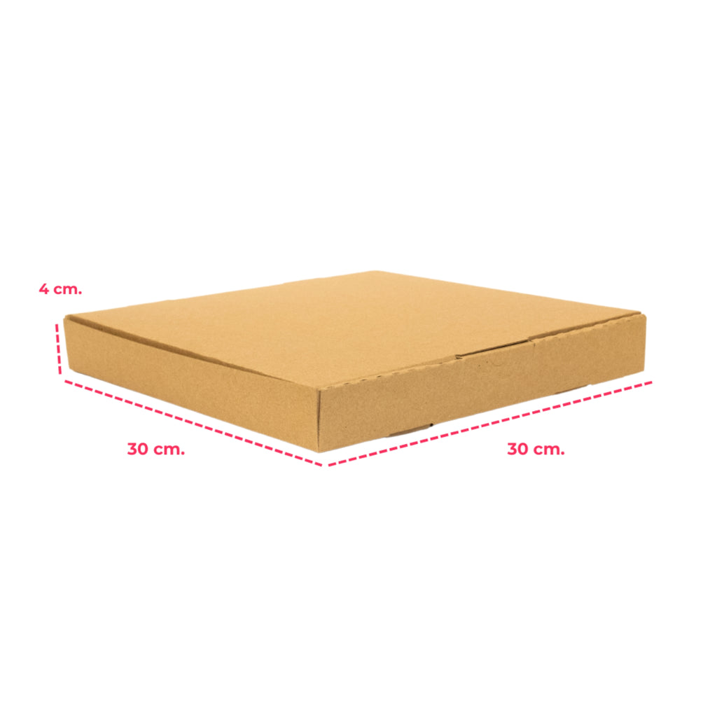 Caja Para Pizza Kraft