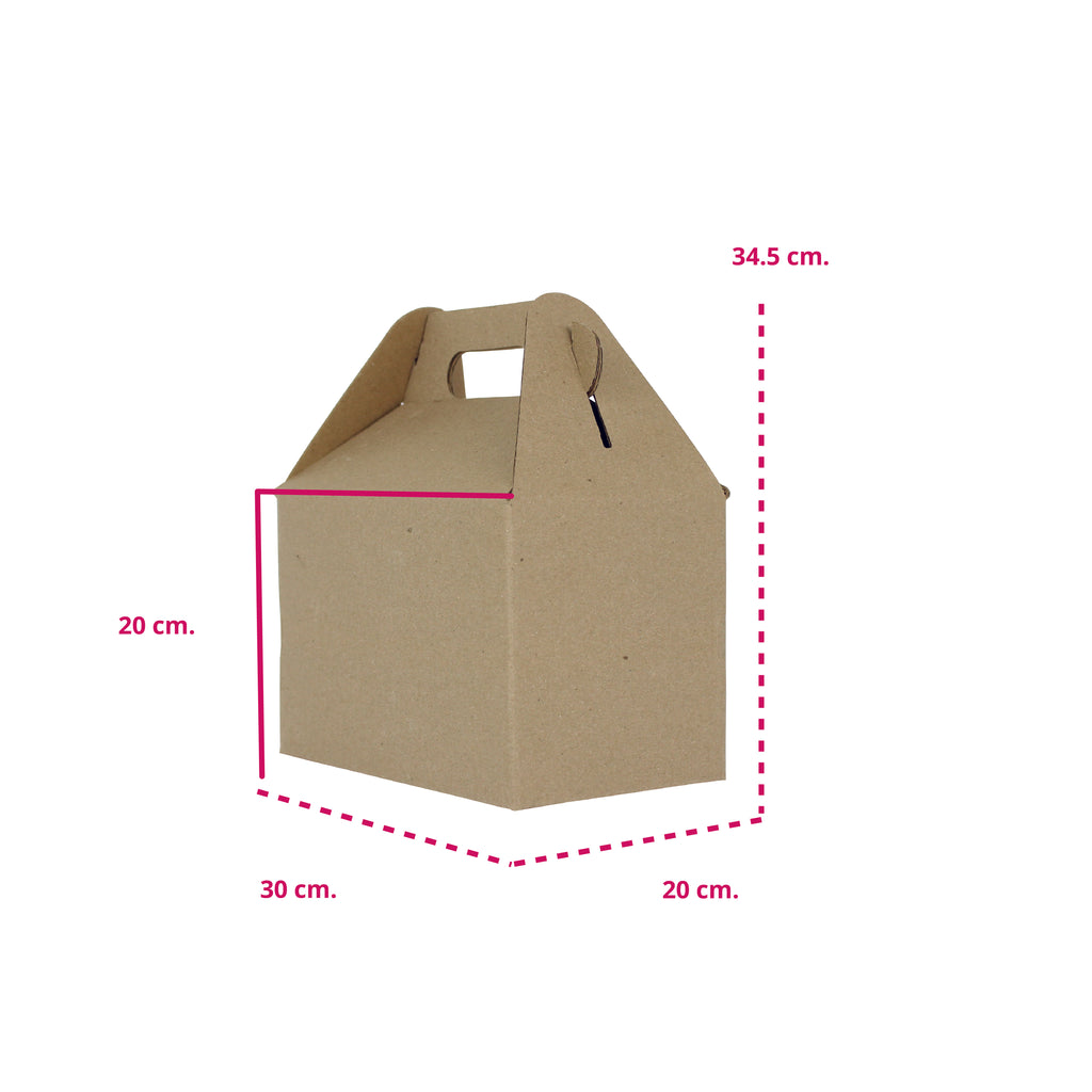 Caja Lonchera Boxlunch Jumbo  Microcorrugado