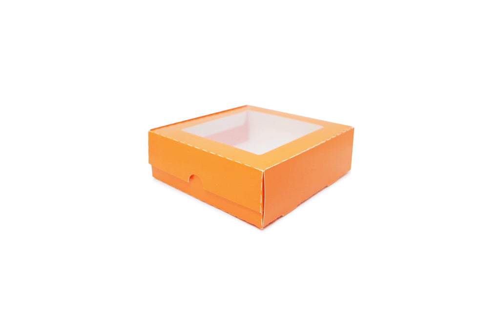 Caja Galletera Con Ventana 15x15x4.5