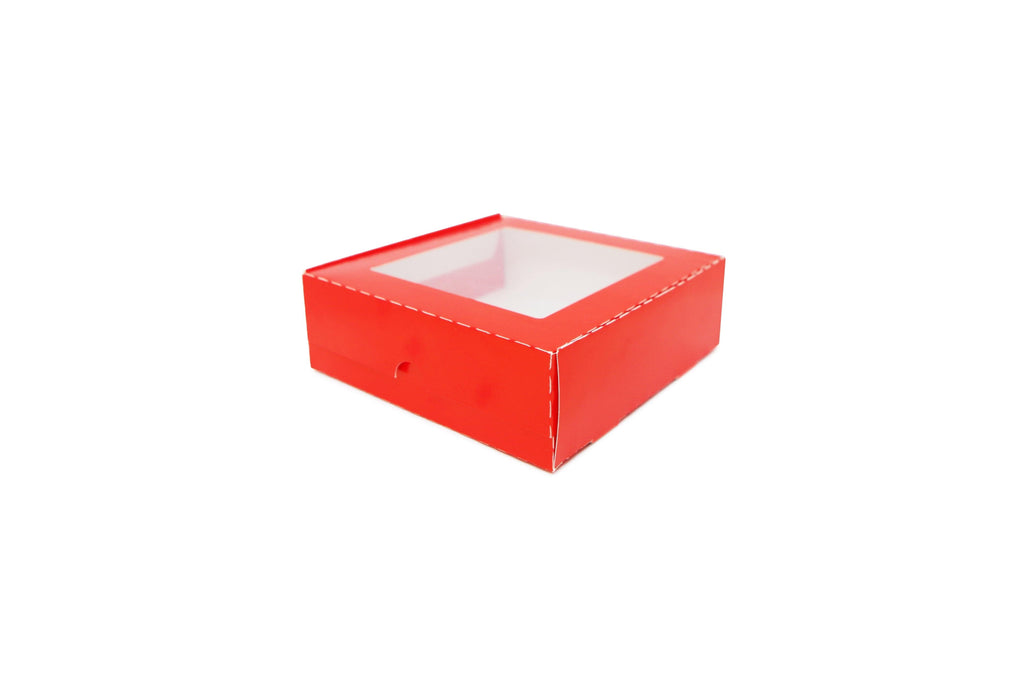 Caja Galletera Con Ventana 15x15x4.5