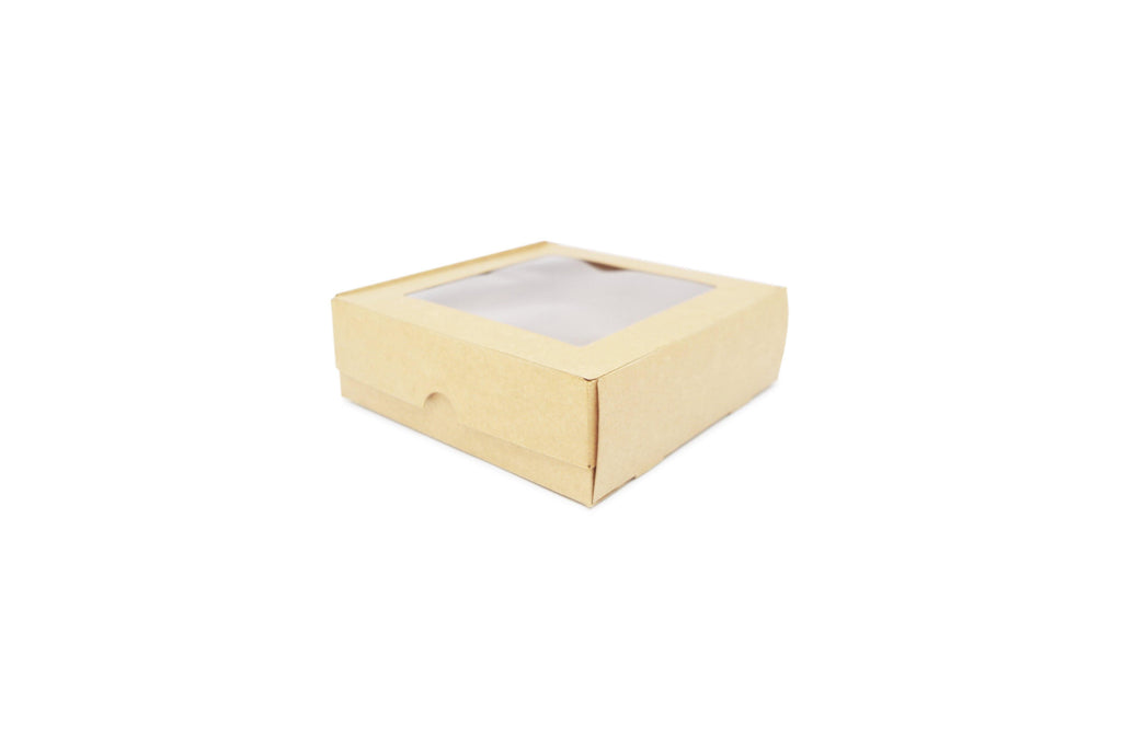Caja Galletera Con Ventana 15x15x4.5