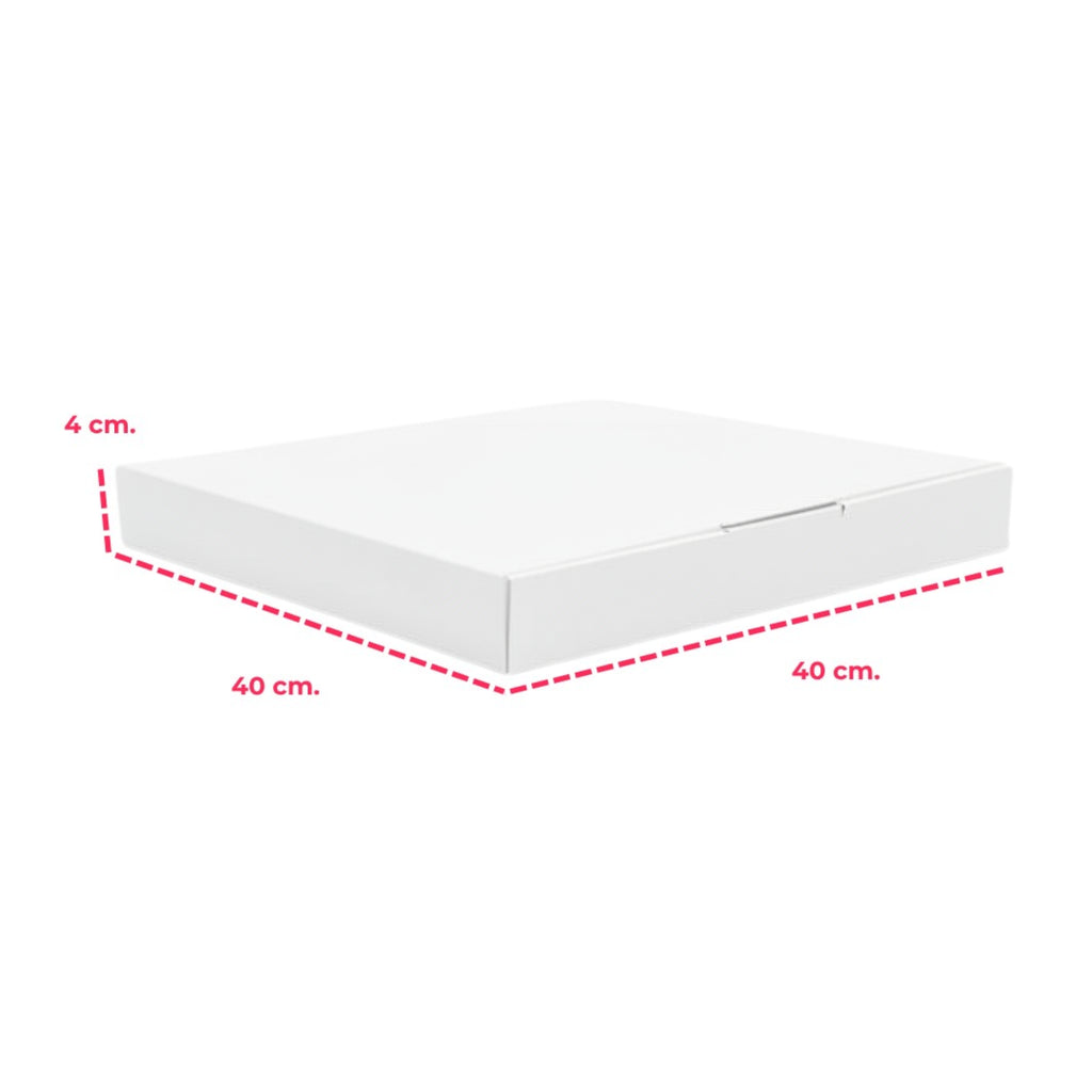Cajas Para Pizza Blanco