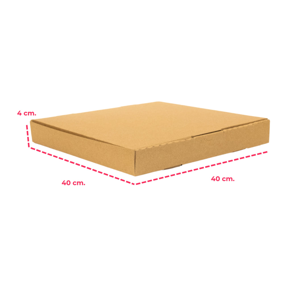 Caja Para Pizza Kraft