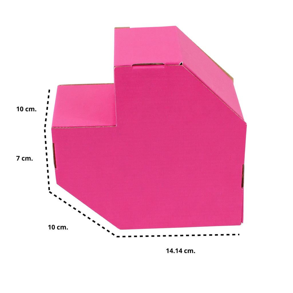 Caja Corazón Grande 10 Pzas