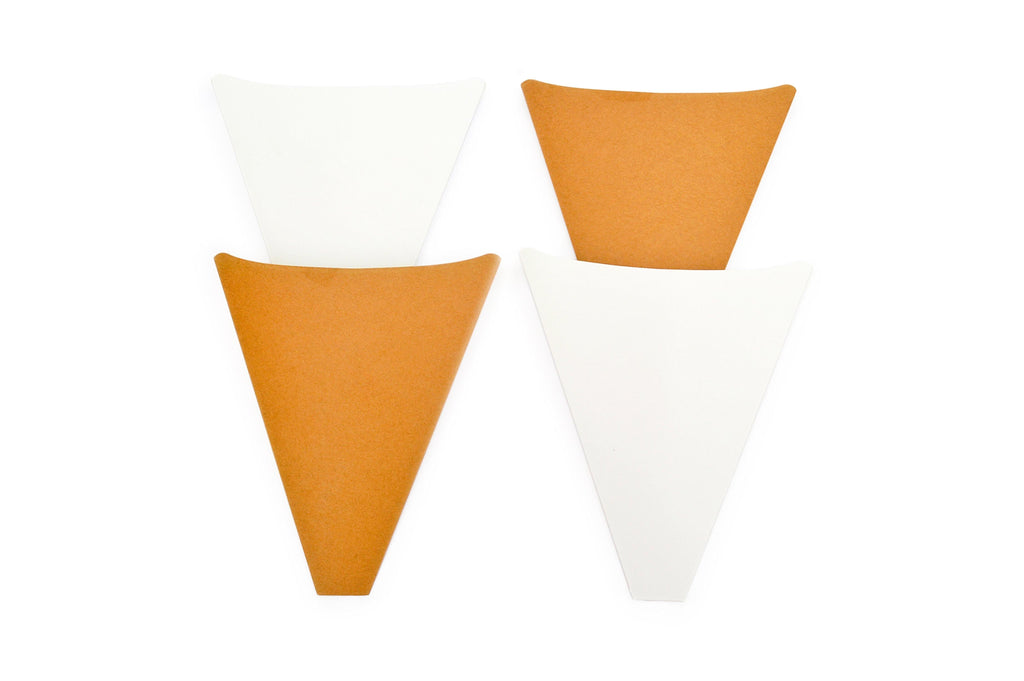 Cono Porta Crepa Biodegradable 100 Piezas