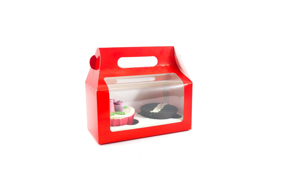 Caja Cupcakes Boxlunch 2 Cavidades 10 Piezas