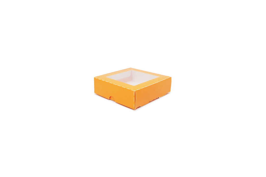 Caja Galletera Con Ventana 10x10x3 10 Piezas