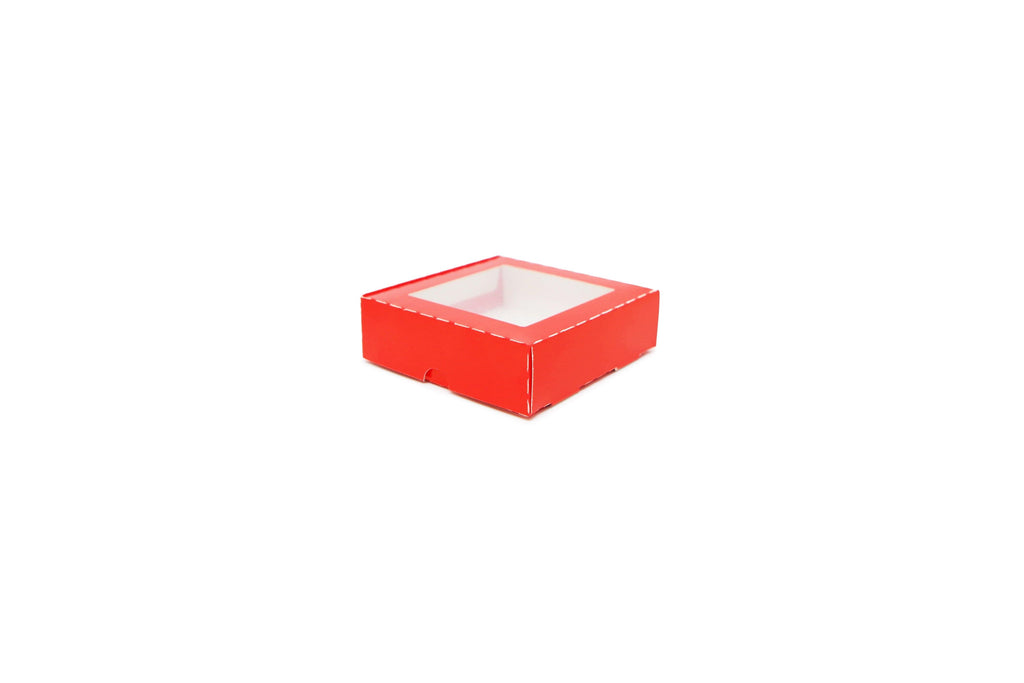 Caja Galletera Con Ventana 10x10x3 10 Piezas
