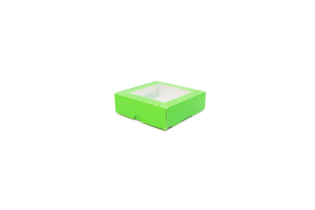 Caja Galletera Con Ventana 10x10x3 10 Piezas