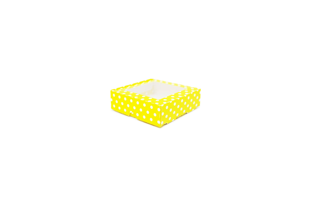 Caja Galletera Con Ventana 10x10x3 10 Piezas