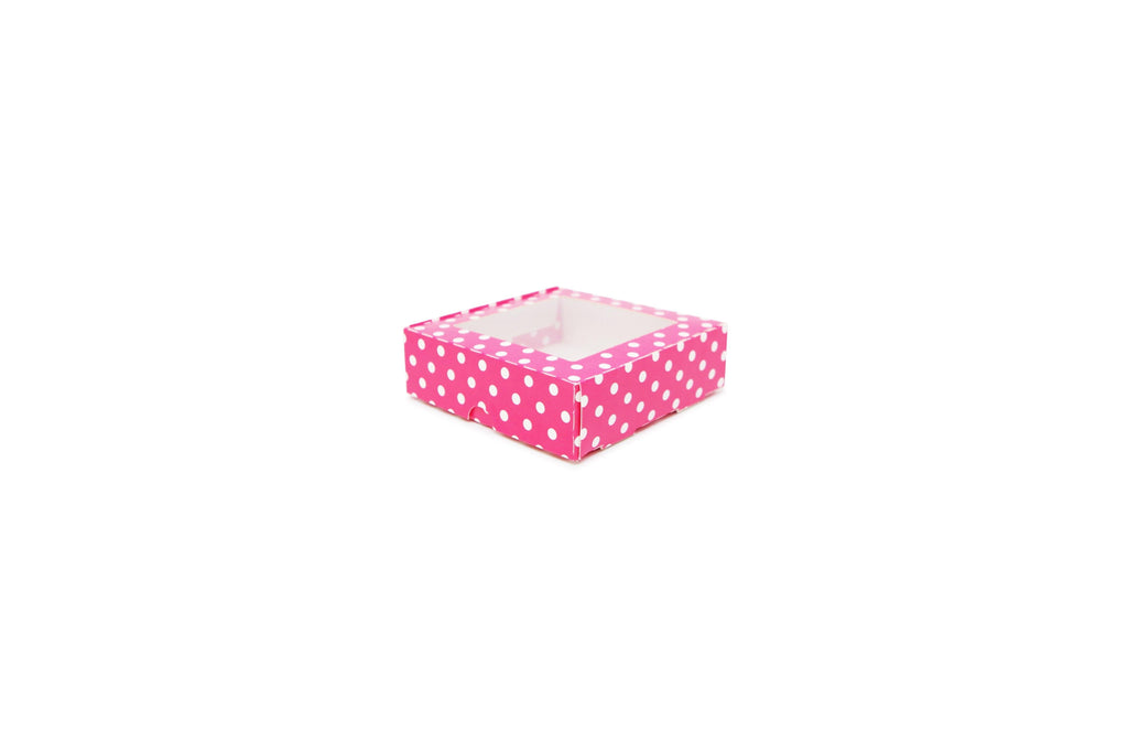 Caja Galletera Con Ventana 10x10x3 10 Piezas