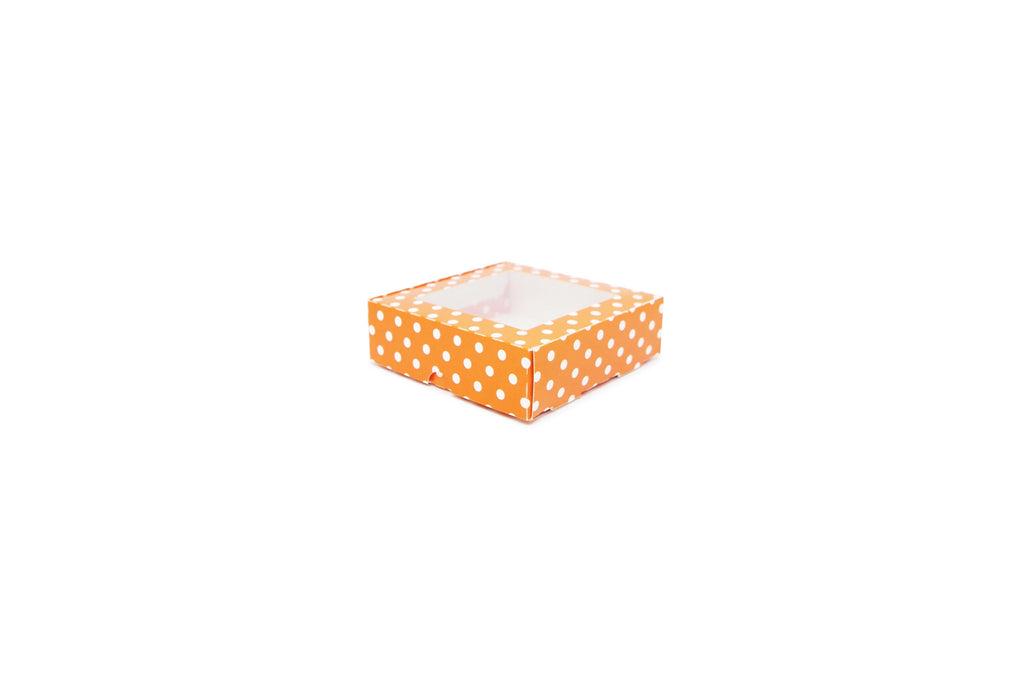 Caja Galletera Con Ventana 10x10x3 10 Piezas