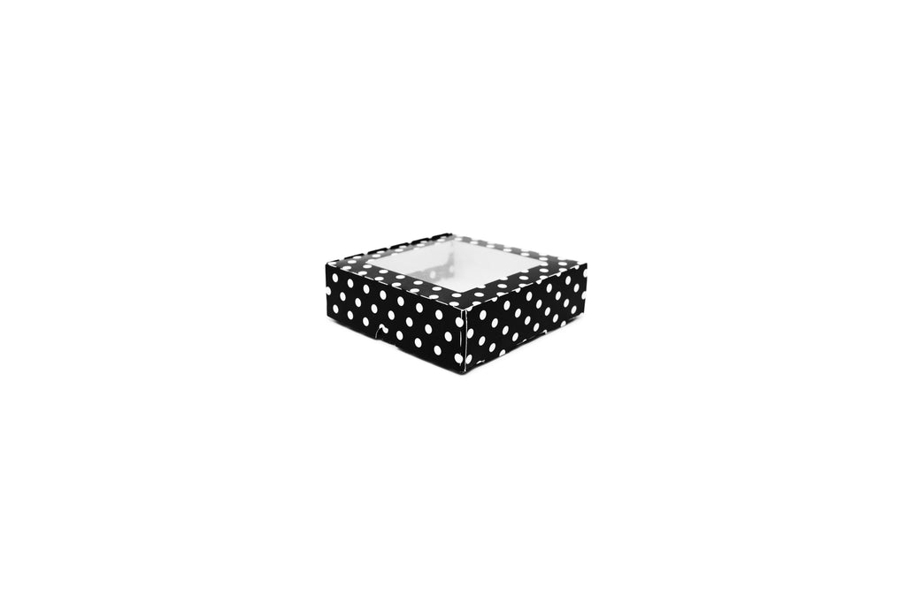 Caja Galletera Con Ventana 10x10x3 10 Piezas