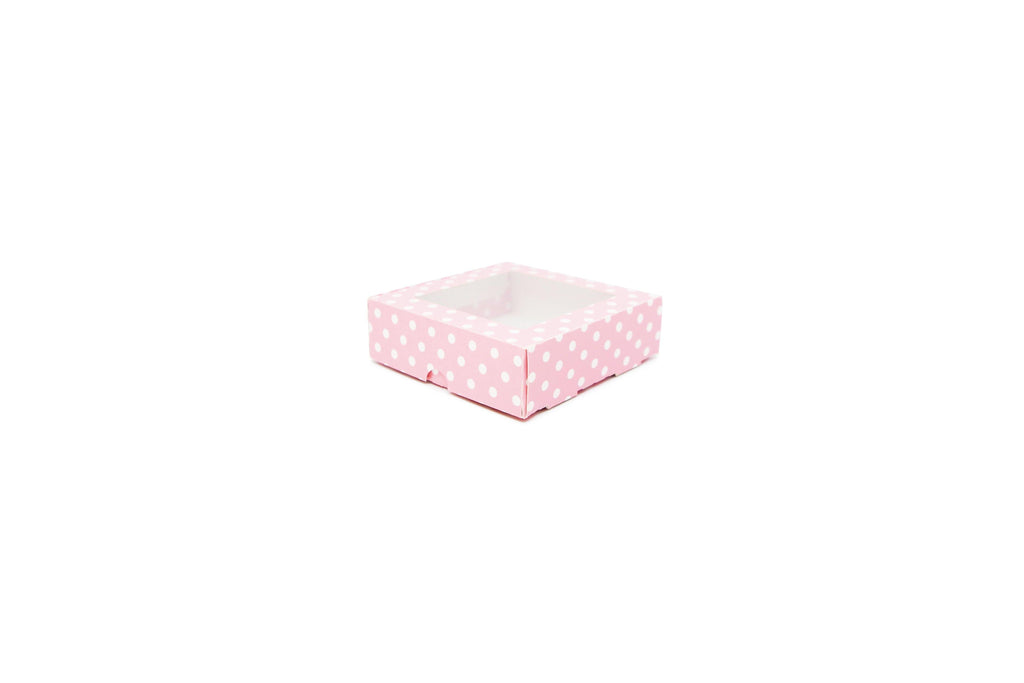 Caja Galletera Con Ventana 10x10x3 10 Piezas