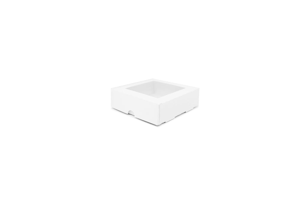 Caja Galletera Con Ventana 10x10x3 10 Piezas
