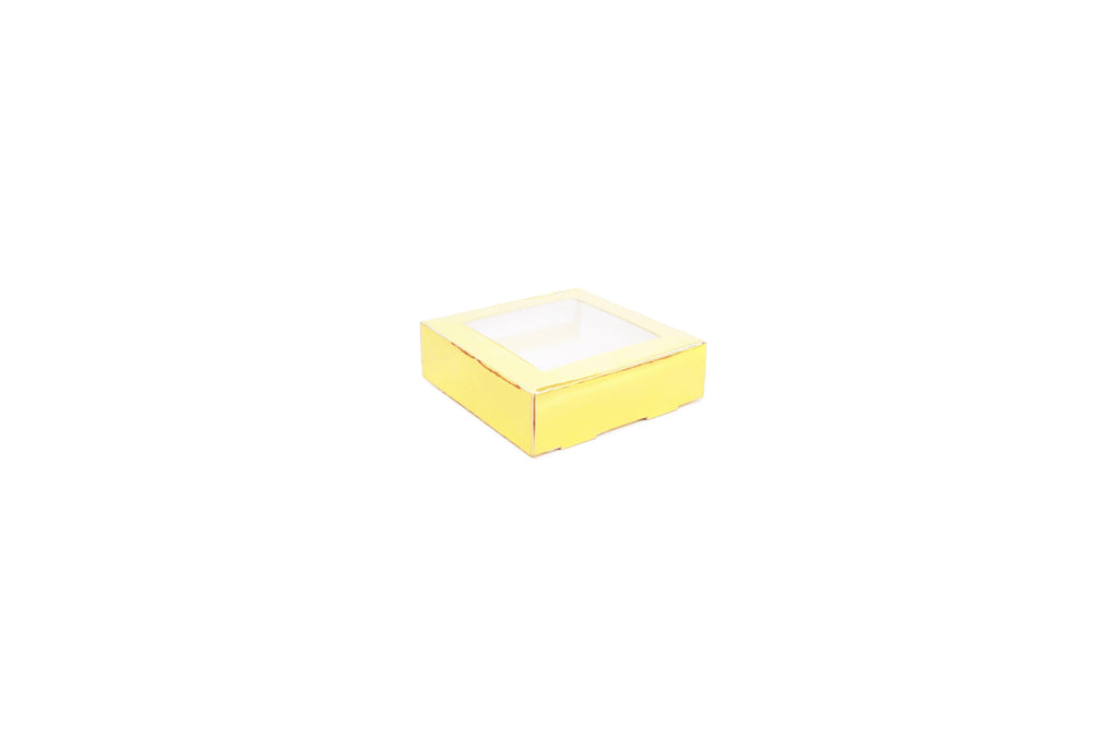 Caja Galletera Con Ventana 10x10x3 10 Piezas