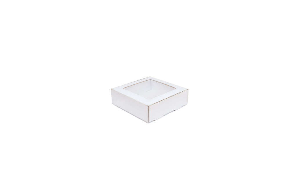 Caja Galletera Con Ventana 10x10x3 10 Piezas