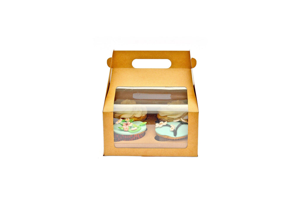 Caja Cupcakes Boxlunch 4 Cavidades 10 pzas - Que Bonito