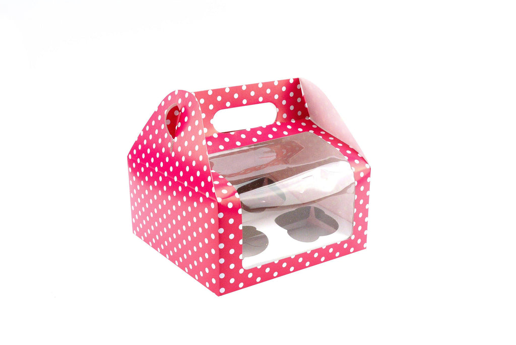 Caja Cupcakes Boxlunch 4 Cavidades 10 pzas - Que Bonito