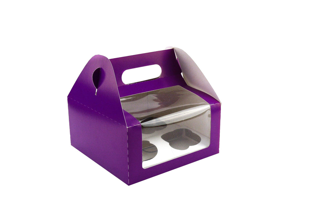 Caja Cupcakes Boxlunch 4 Cavidades 10 pzas - Que Bonito