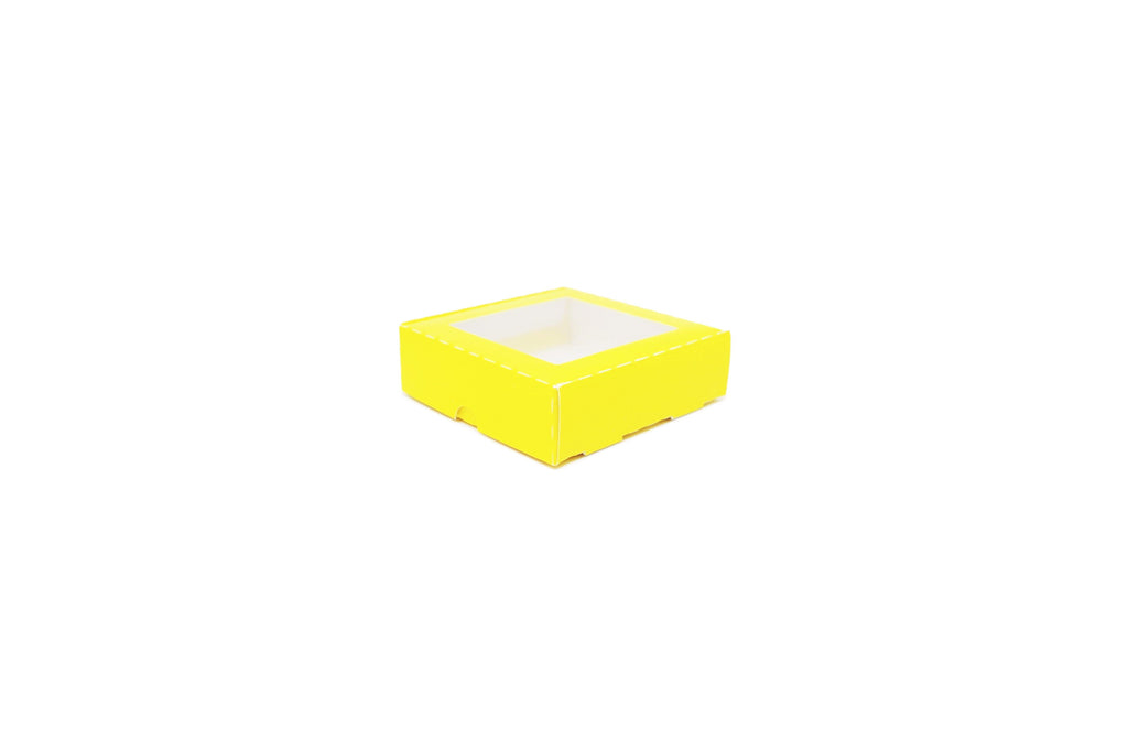 Caja Galletera Con Ventana 10x10x3 10 Pzas - Que Bonito
