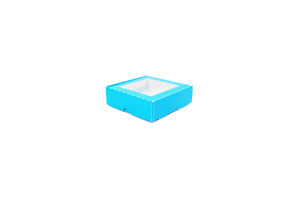 Caja Galletera Con Ventana 10x10x3 10 Pzas - Que Bonito