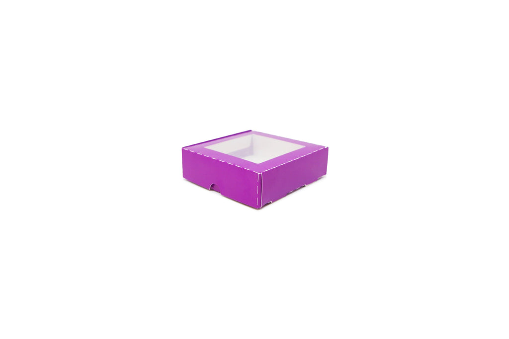 Caja Galletera Con Ventana 10x10x3 10 Pzas - Que Bonito