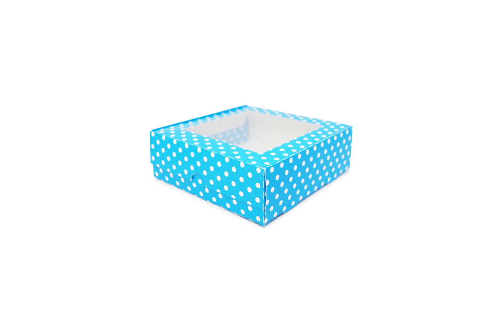 Caja Galletera Con Ventana 15x15x4.5 10 Pzas - Que Bonito