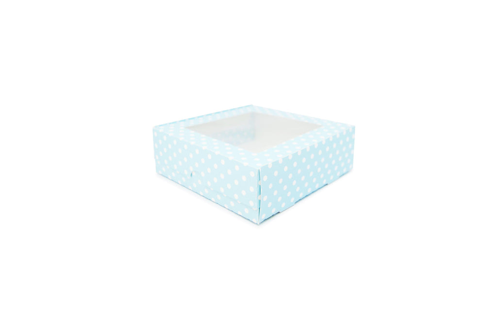 Caja Galletera Con Ventana 15x15x4.5 10 Pzas - Que Bonito