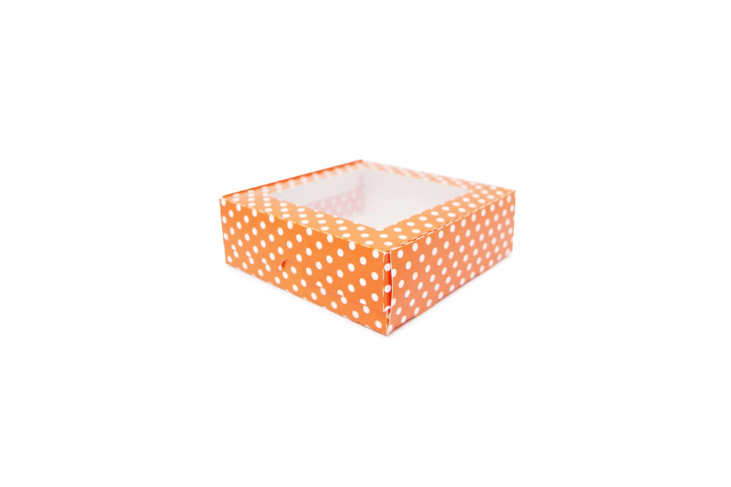 Caja Galletera Con Ventana 15x15x4.5 10 Pzas - Que Bonito