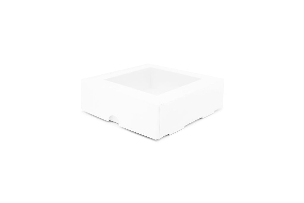 Caja Galletera Con Ventana 15x15x4.5 10 Pzas - Que Bonito