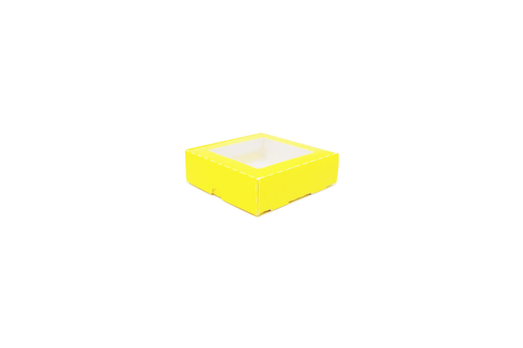 Caja Galletera Con Ventana 10x10x3 10 Pzas - Que Bonito