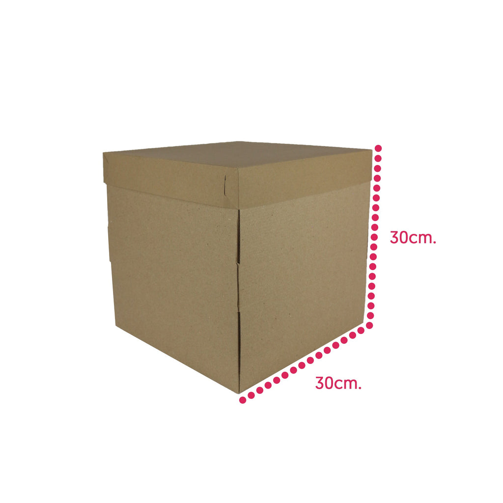 Caja Para Pastel Alto 30x30x30