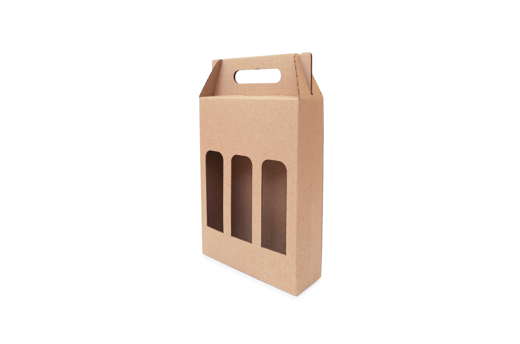 Porta Botellas Boxlunch 3 Cavidades 10 pzas - Que Bonito